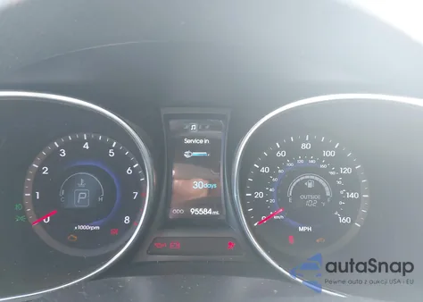 2014 Hyundai Santa Fe Sport 2.4L z USA, uszkodzony, nr VIN 5XYZU3LB4EG151225